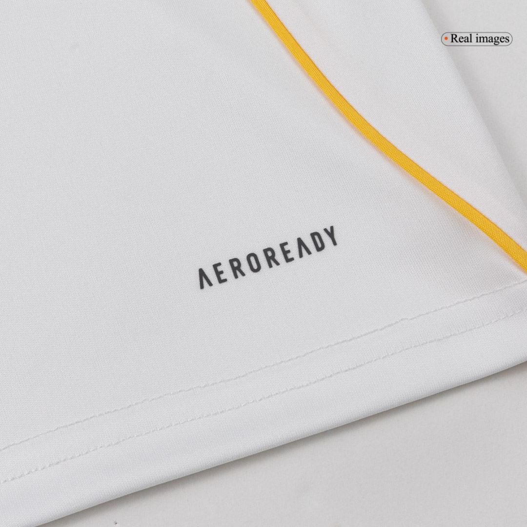 Real Madrid Home Soccer Jersey Kit 2025/26 Kids(Jersey+Shorts) - gojersey