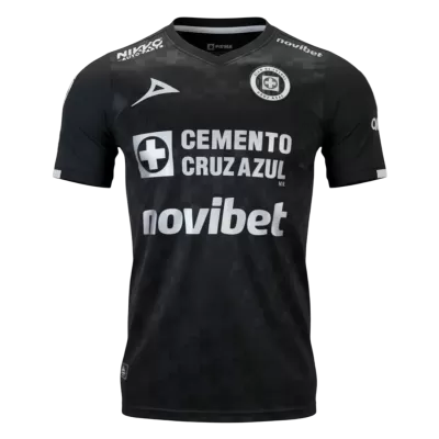 Player Version Cruz Azul Third Soccer Jersey 25/26 Black - gojersey