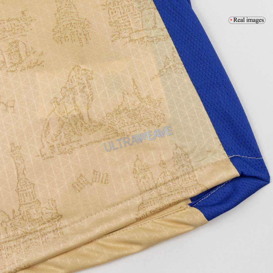 Player Version Marseille Fourth Soccer Jersey 25/26 Yellow - gojersey