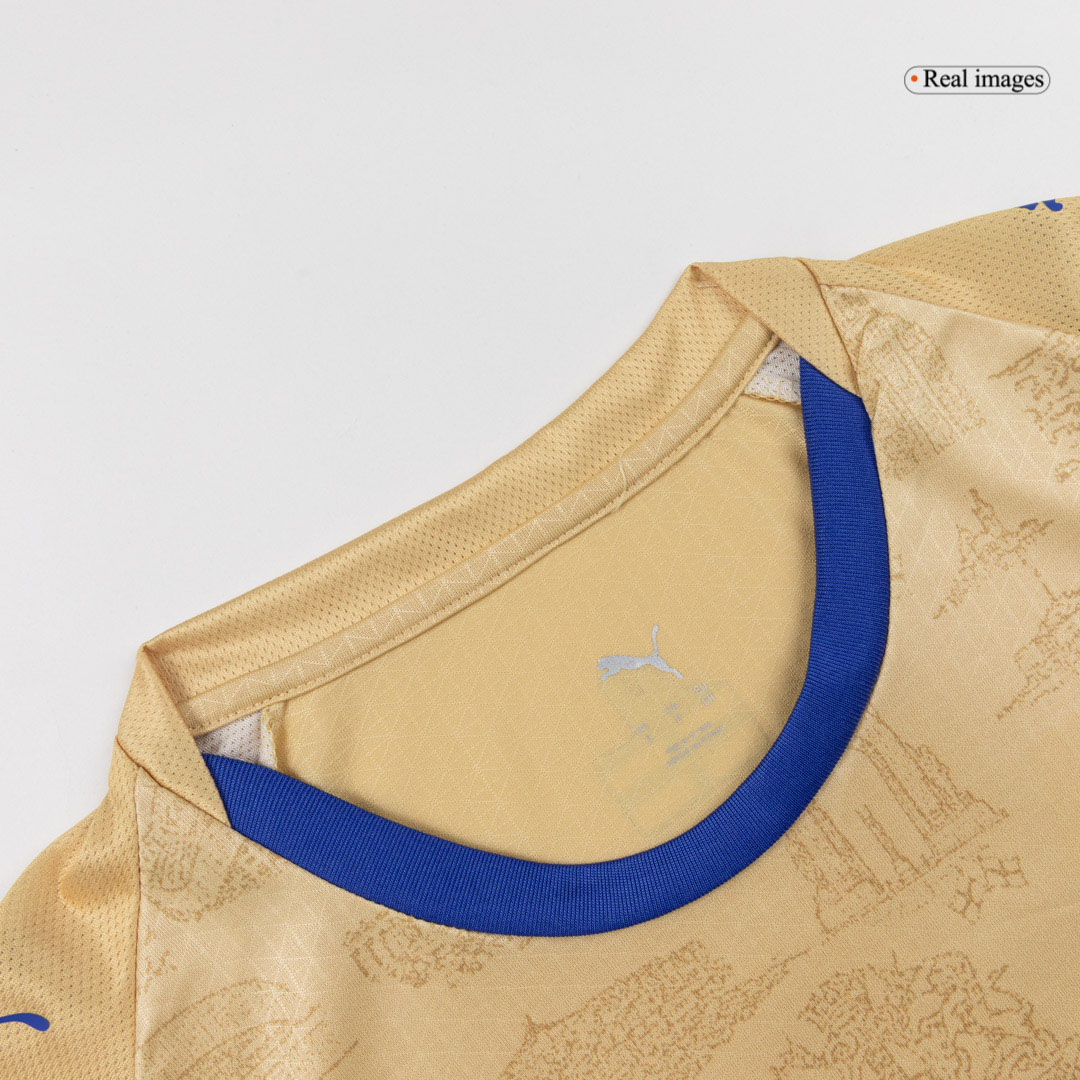 Player Version Marseille Fourth Soccer Jersey 25/26 Yellow - gojersey