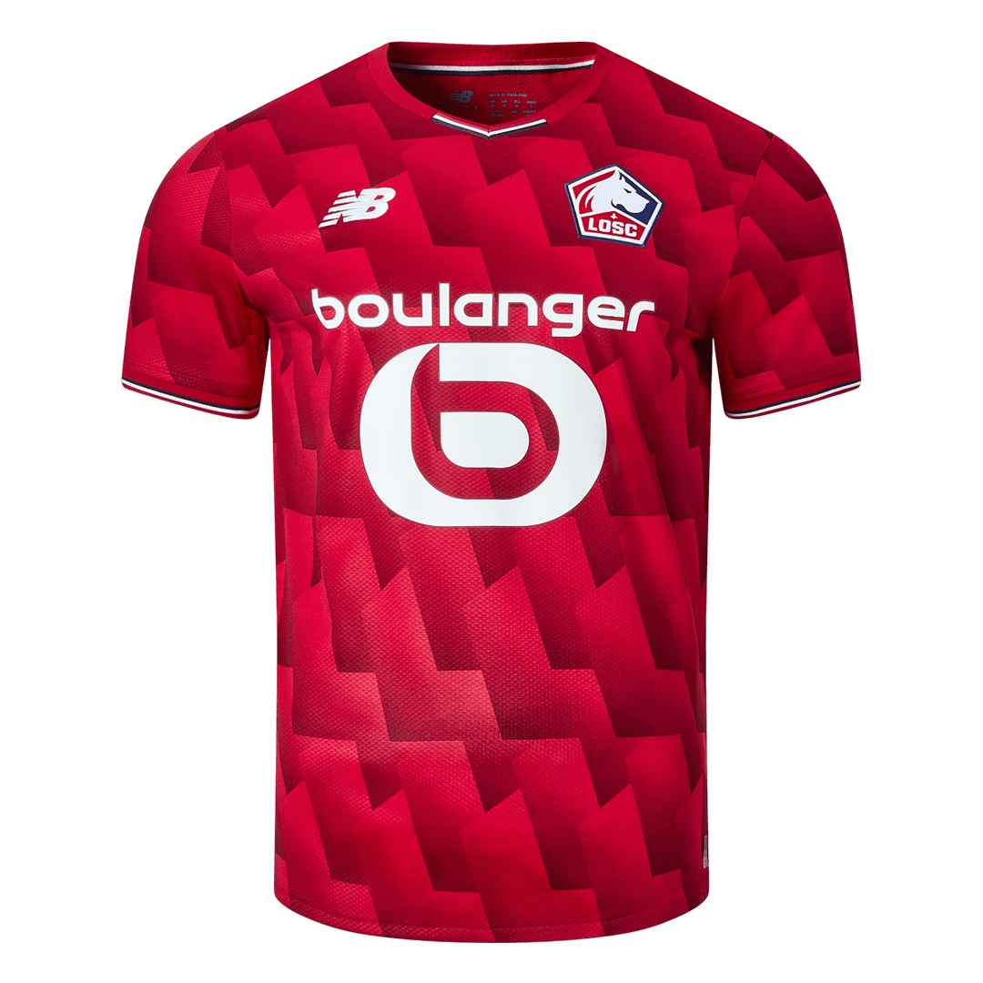 Lille OSC Home Soccer Jersey 2025/26 - gojersey