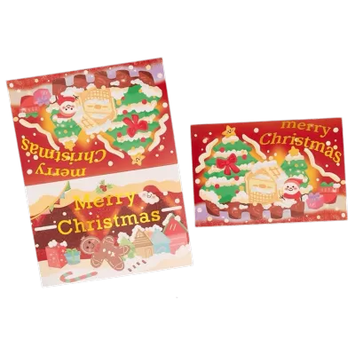 Custom Christmas Card – Gingerbread House – Personalized Message - gojersey