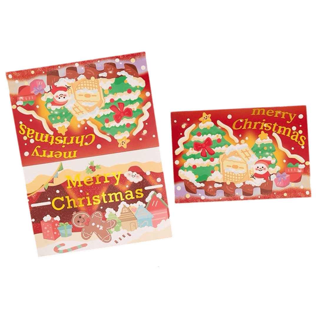 Custom Christmas Card – Gingerbread House – Personalized Message - gojersey