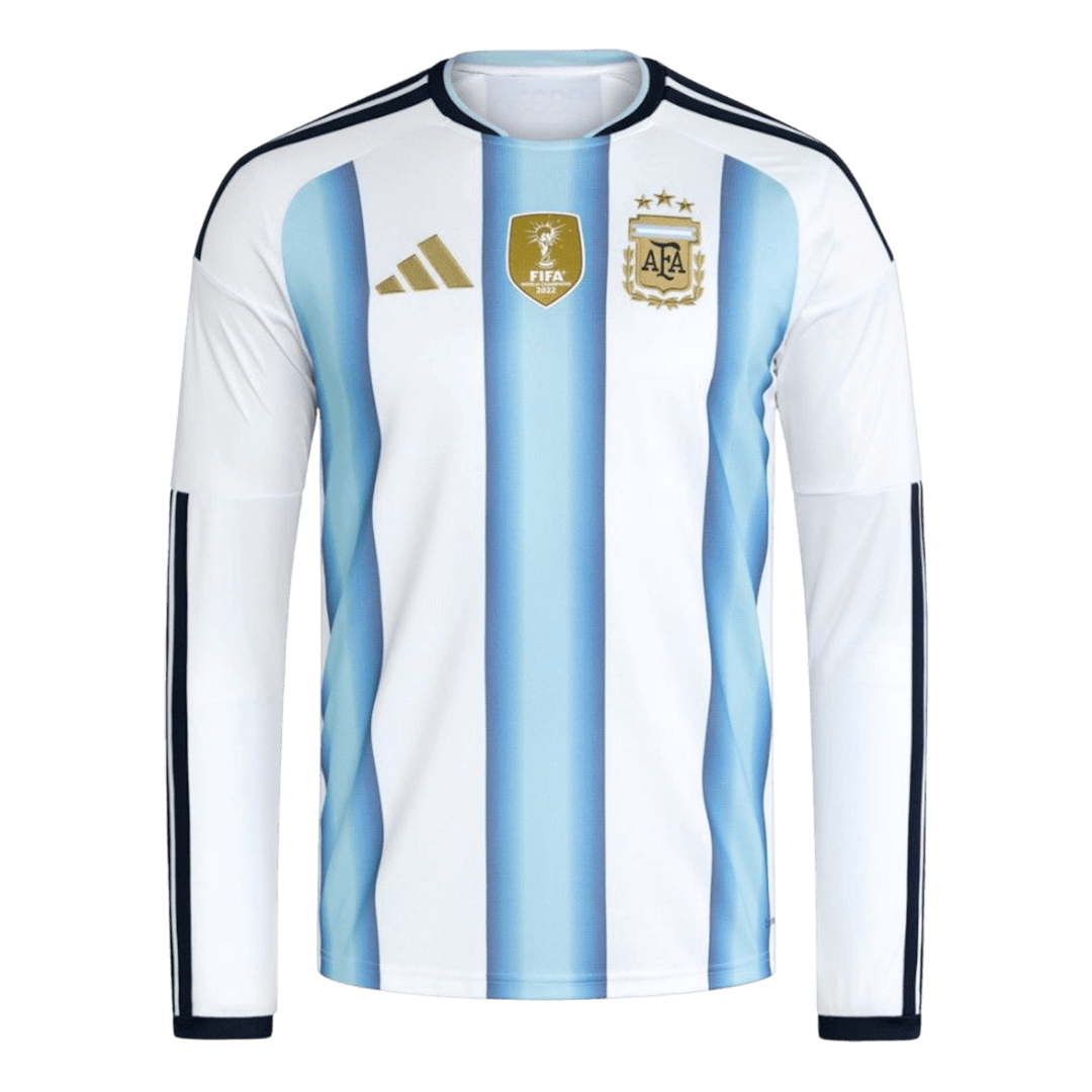 Argentina Long Sleeve Home Soccer Jersey 2026 - gojersey