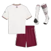 Kid's Arsenal Third Away Soccer Jersey Kit(Jersey+Shorts+Socks)  25/26 White - gojersey