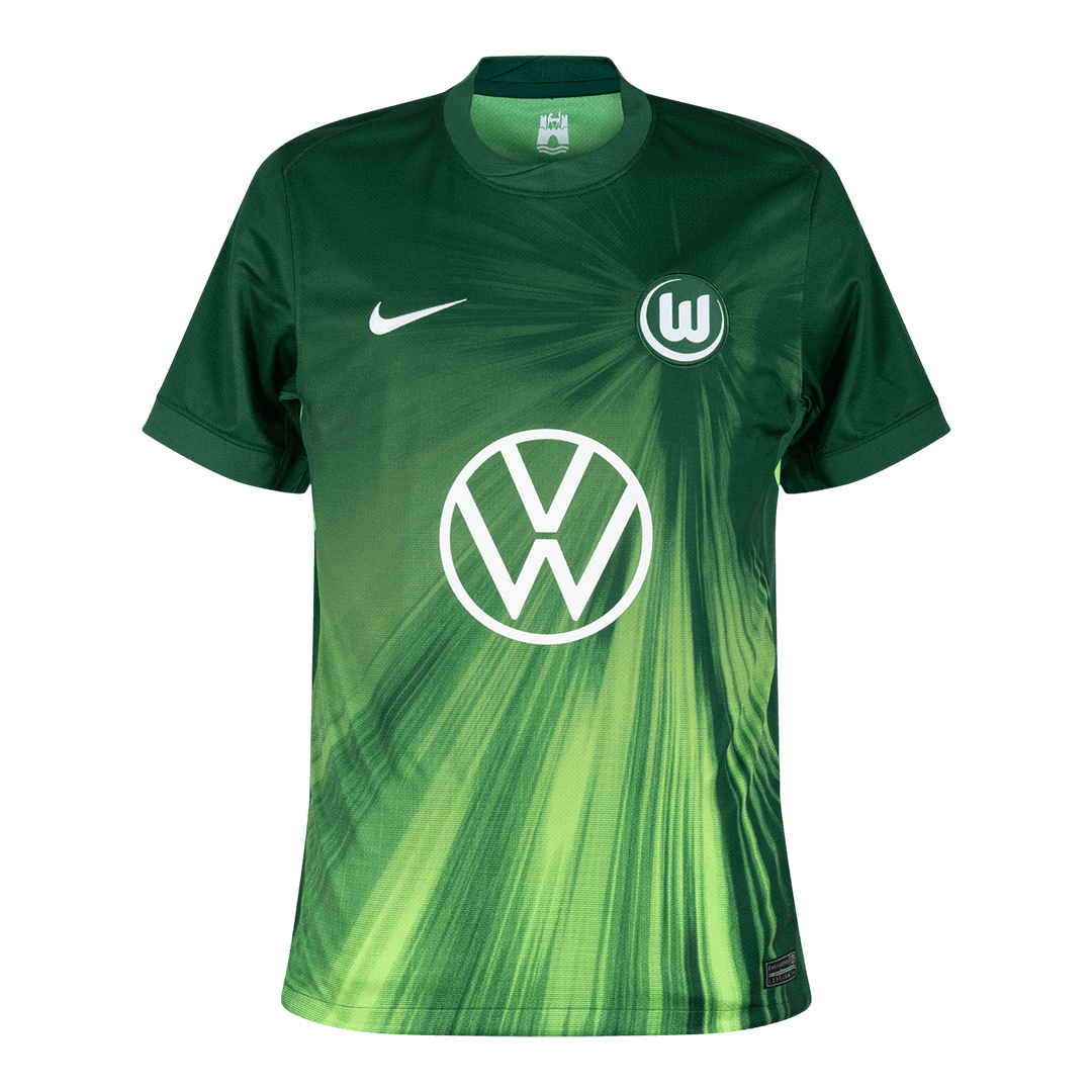 Wolfsburg Home Soccer Jersey 2025/26 - gojersey