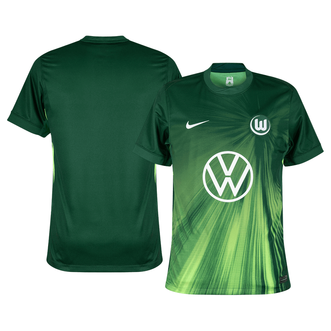 Wolfsburg Home Soccer Jersey 2025/26 - gojersey