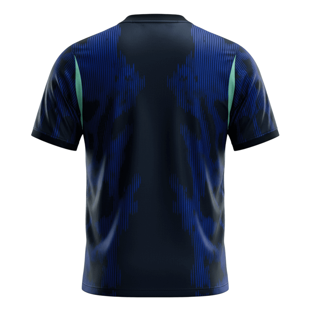 Brazil Away Soccer Jersey World Cup 2026 Navy - gojersey