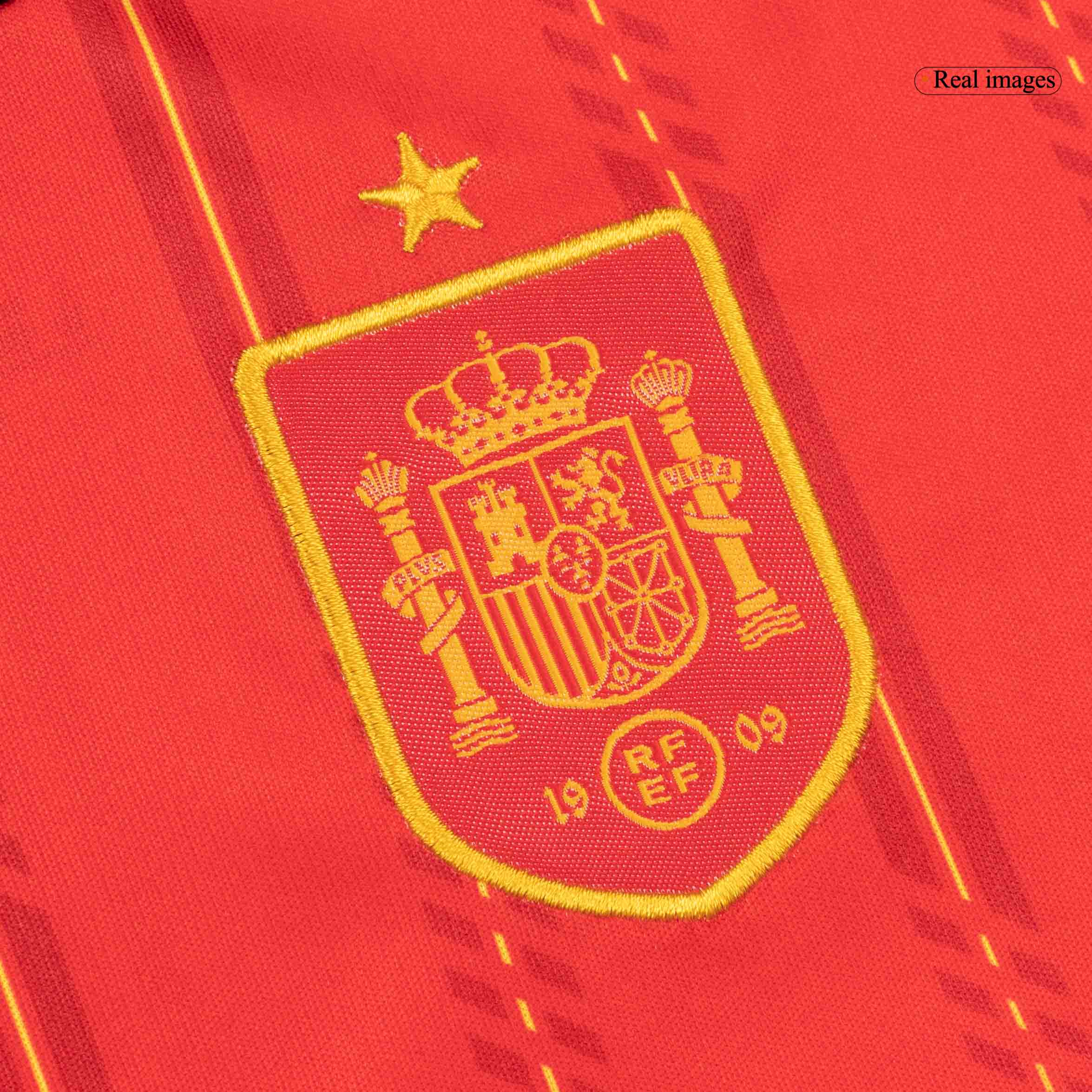 Kid's Spain Home Soccer Jersey Kit(Jersey+Shorts+Socks) World Cup 2026 Red - gojersey