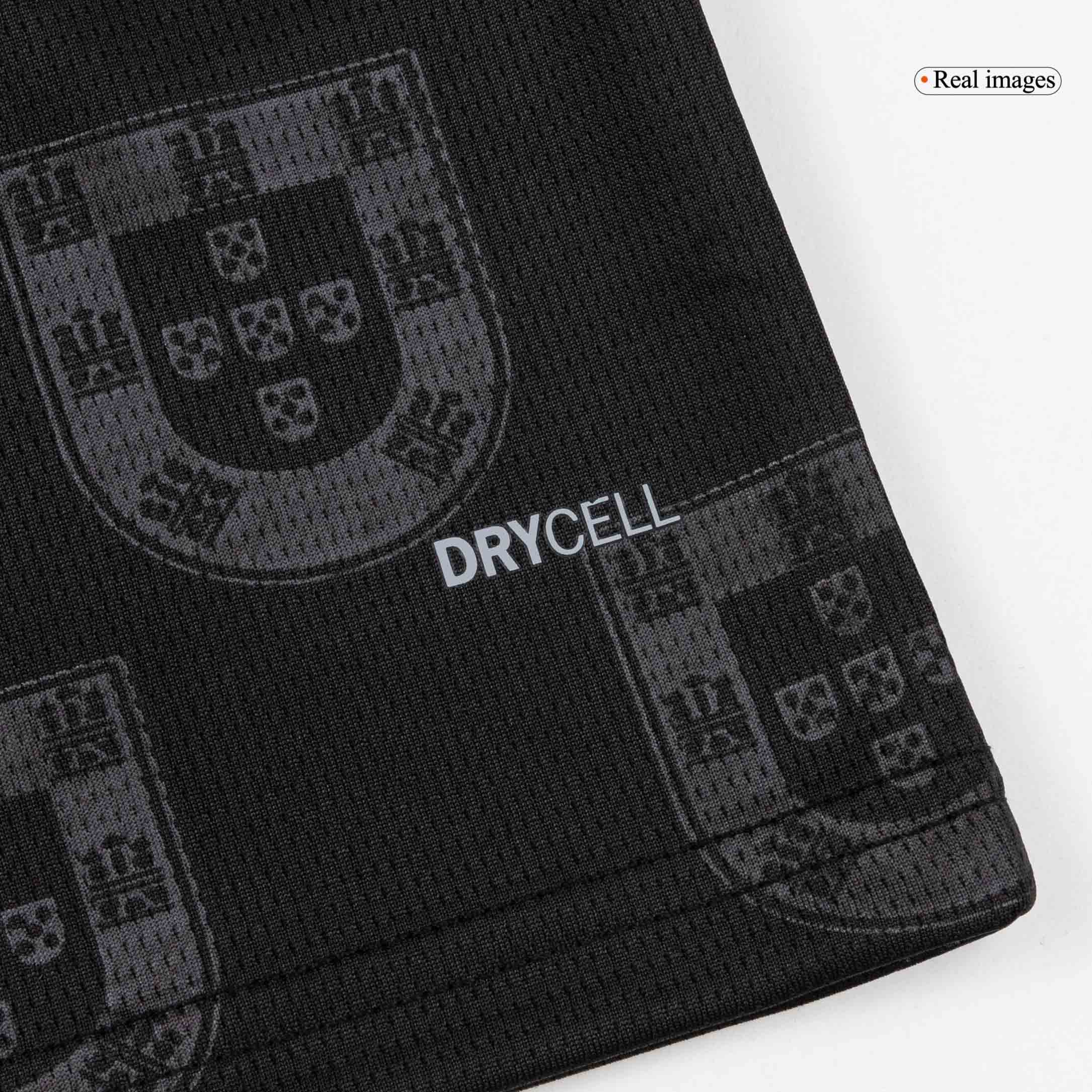 Kid's Portugal Special Edition Soccer Jersey Kit(Jersey+Shorts) World Cup 2026 Black - gojersey