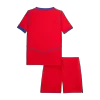 Kid's PSG Third Soccer Jersey Kit(Jersey+Shorts) 25/26 Red - gojersey