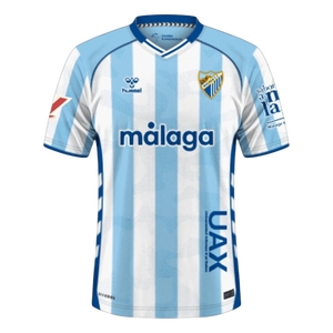 Malaga Home Soccer Jersey 2025/26 - gojersey