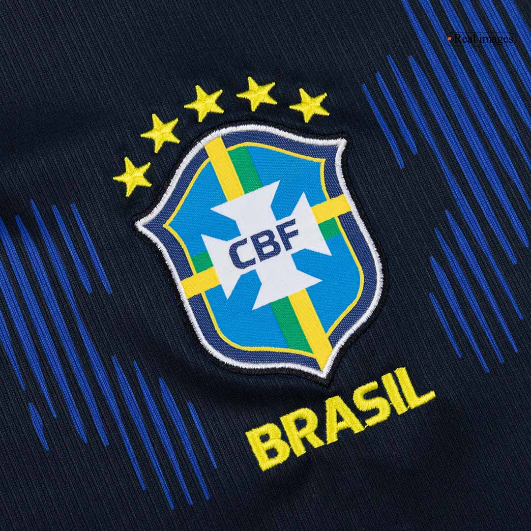 Brazil Away Soccer Jersey World Cup 2026 Navy - gojersey