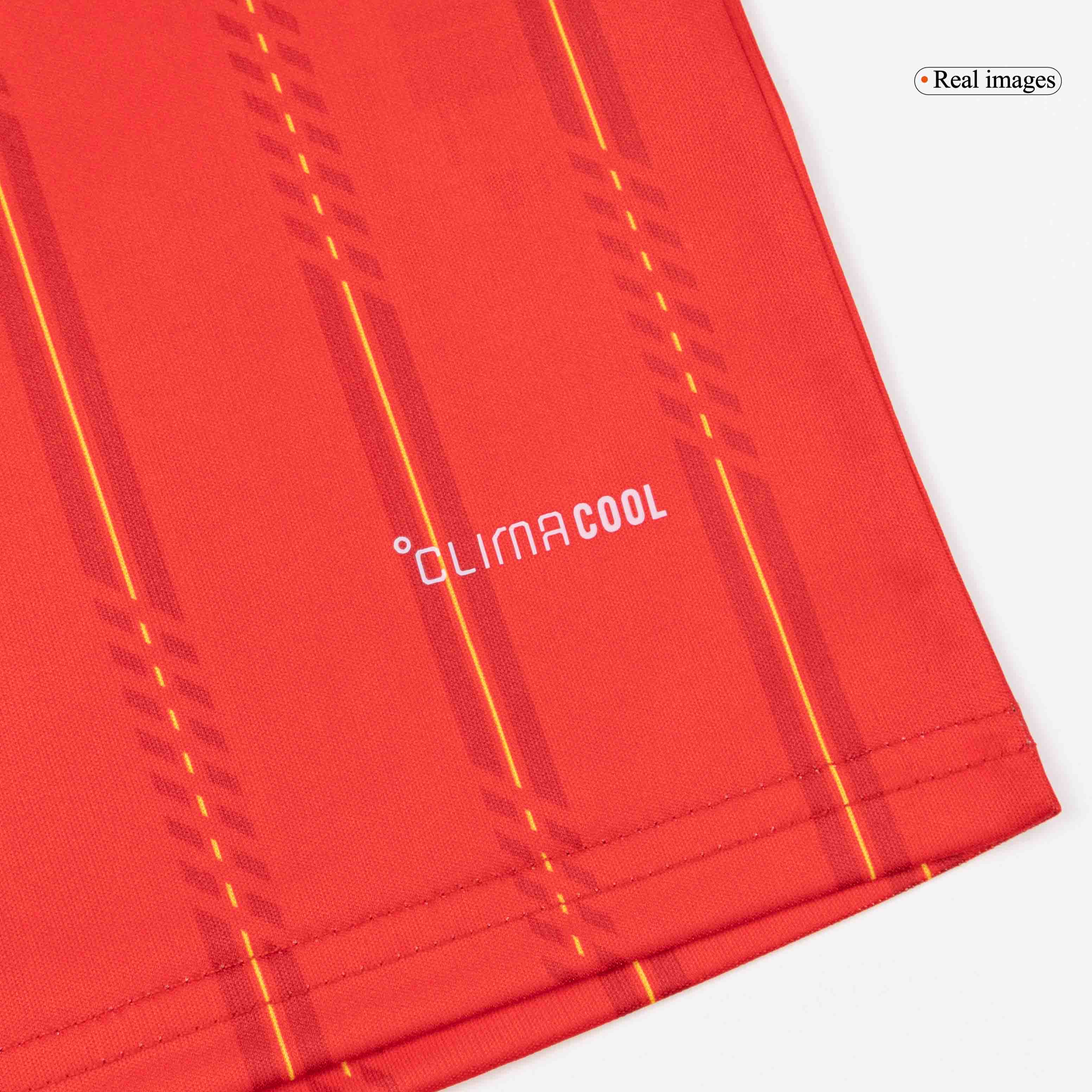 Kid's Spain Home Soccer Jersey Kit(Jersey+Shorts+Socks) World Cup 2026 Red - gojersey