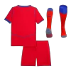 Kid's PSG Third Soccer Jersey Kit(Jersey+Shorts+Socks) 25/26 Red - gojersey