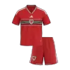 Kid's Wales Home Soccer Jersey Kit(Jersey+Shorts) World Cup 2026 Red - gojersey