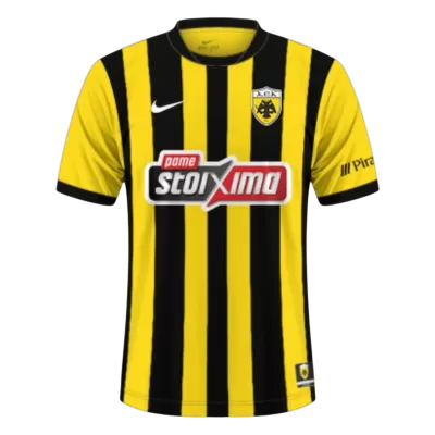 AEK Athens Home Soccer Jersey 2025/26 - gojersey