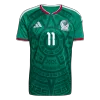 S.GIMENEZ#11 Mexico Home Soccer Jersey World Cup 2026 Green - gojersey