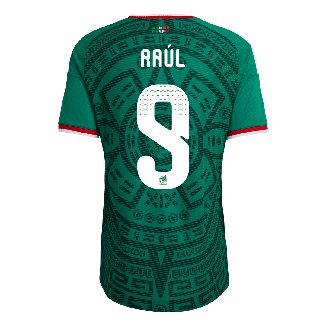 Mexico Raúl #9 Home Soccer Jersey Authentic 2026 - gojersey