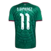S.GIMENEZ#11 Mexico Home Soccer Jersey World Cup 2026 Green - gojersey