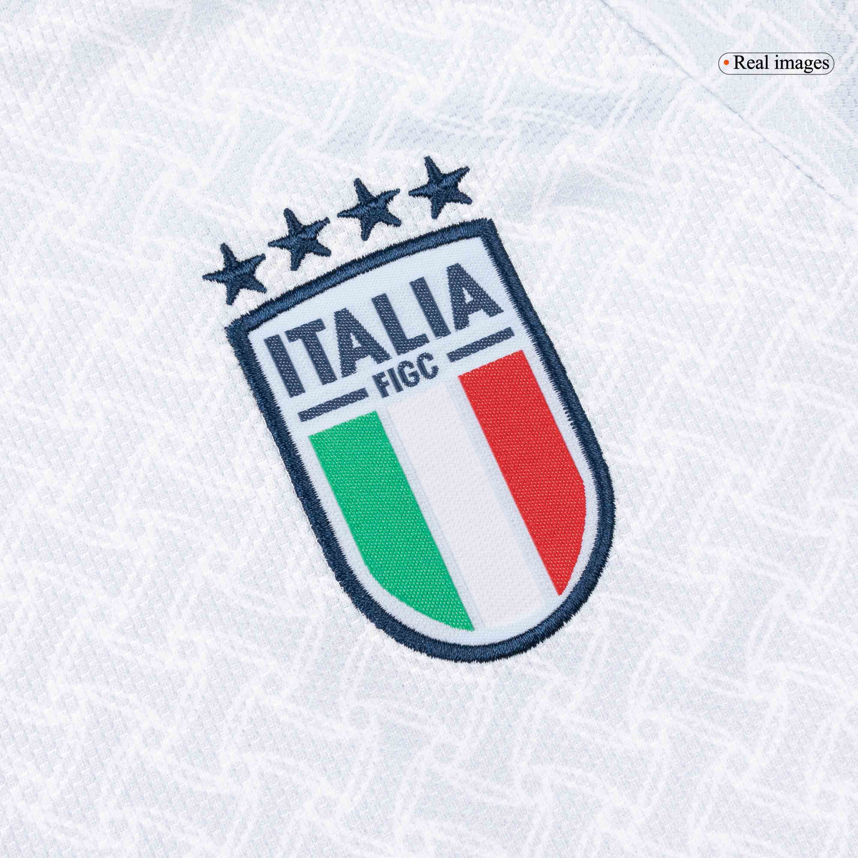 Kid's Italy Away Soccer Jersey Kit(Jersey+Shorts) World Cup 2026 White - gojersey