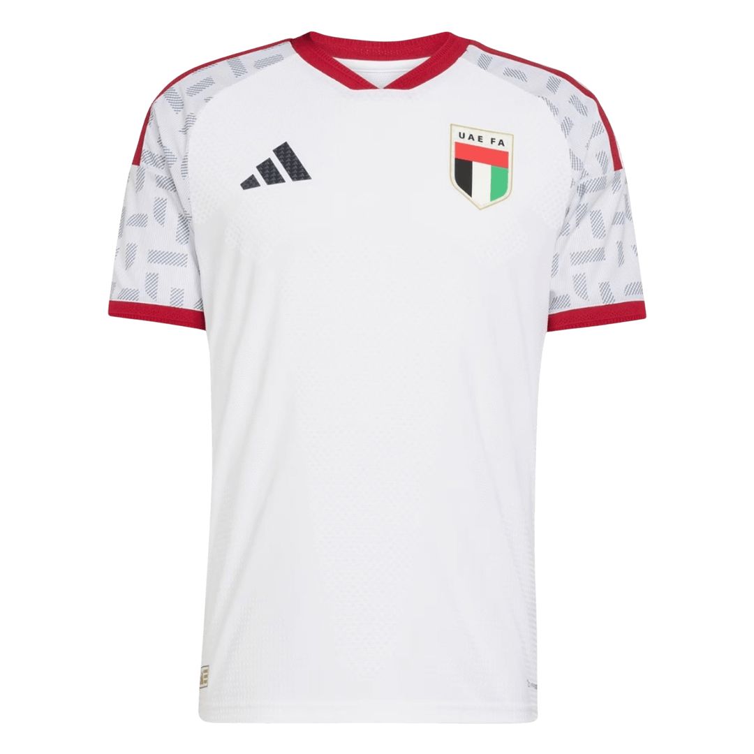 United Arab Emirates Home Soccer Jersey World Cup 2026 White - gojersey