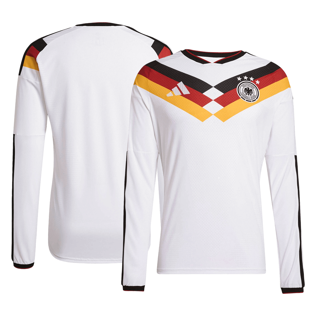 Germany Long Sleeve Home Soccer Jersey 2026 - gojersey