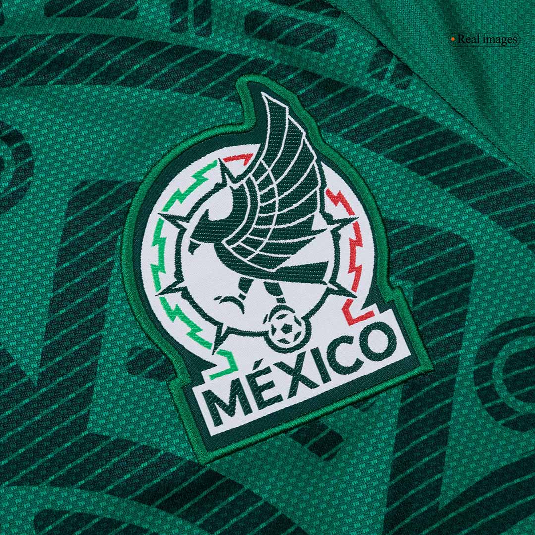 Mexico Long Sleeve Home Soccer Jersey 2026 - gojersey