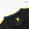 Kid's Manchester United Third Away Soccer Jersey Kit(Jersey+Shorts+Socks) 25/26 Black - gojersey