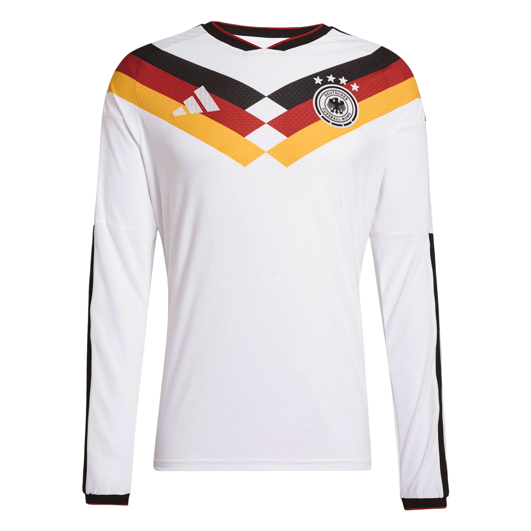 Germany Long Sleeve Home Soccer Jersey 2026 - gojersey