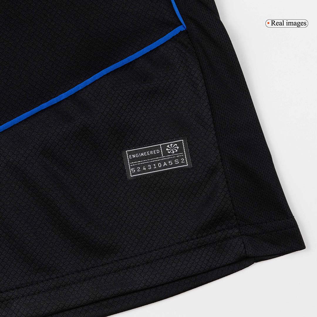 Kid's Chelsea Third Soccer Jersey Kit(Jersey+Shorts) 25/26 Black - gojersey