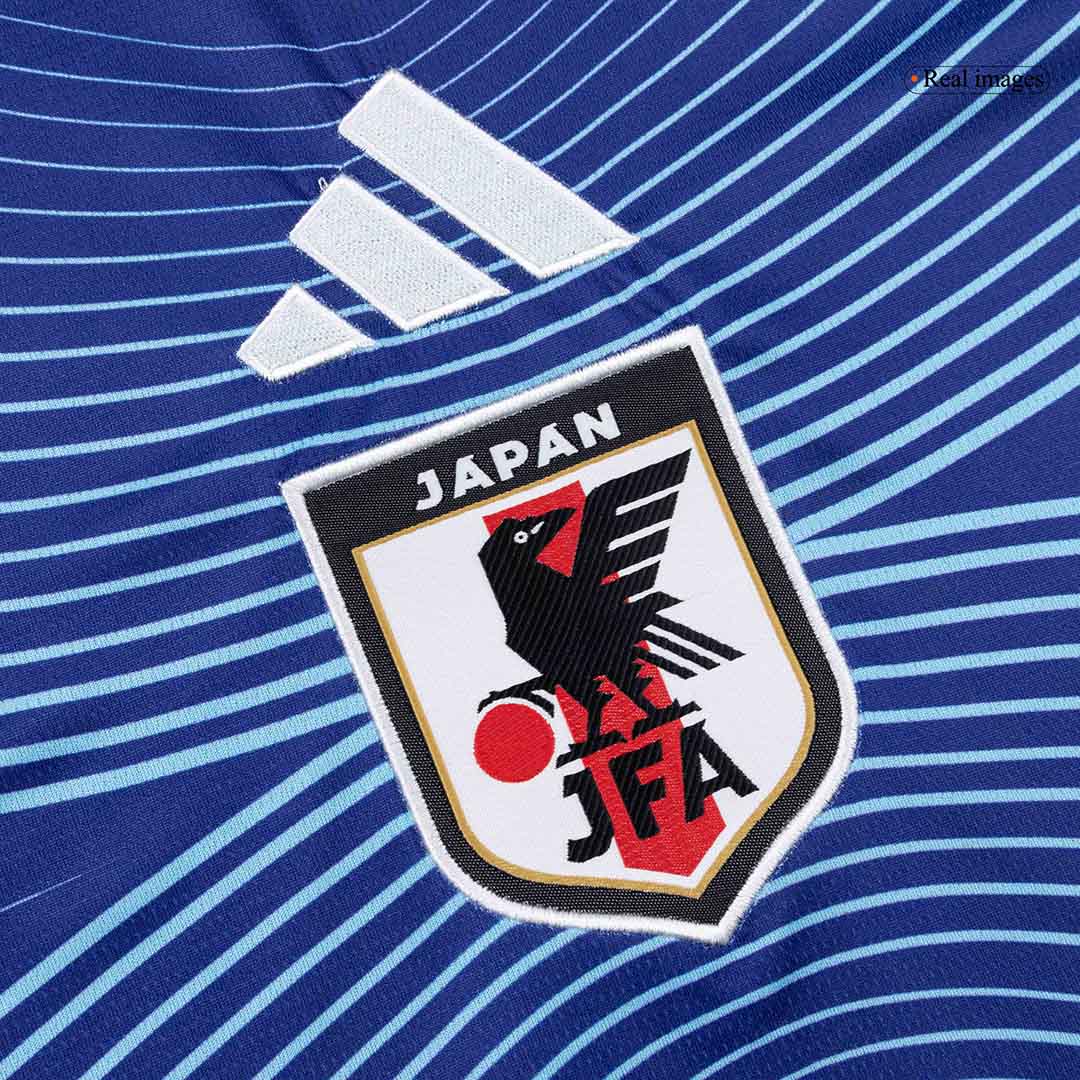 Japan Long Sleeve Home Soccer Jersey 2026 - gojersey