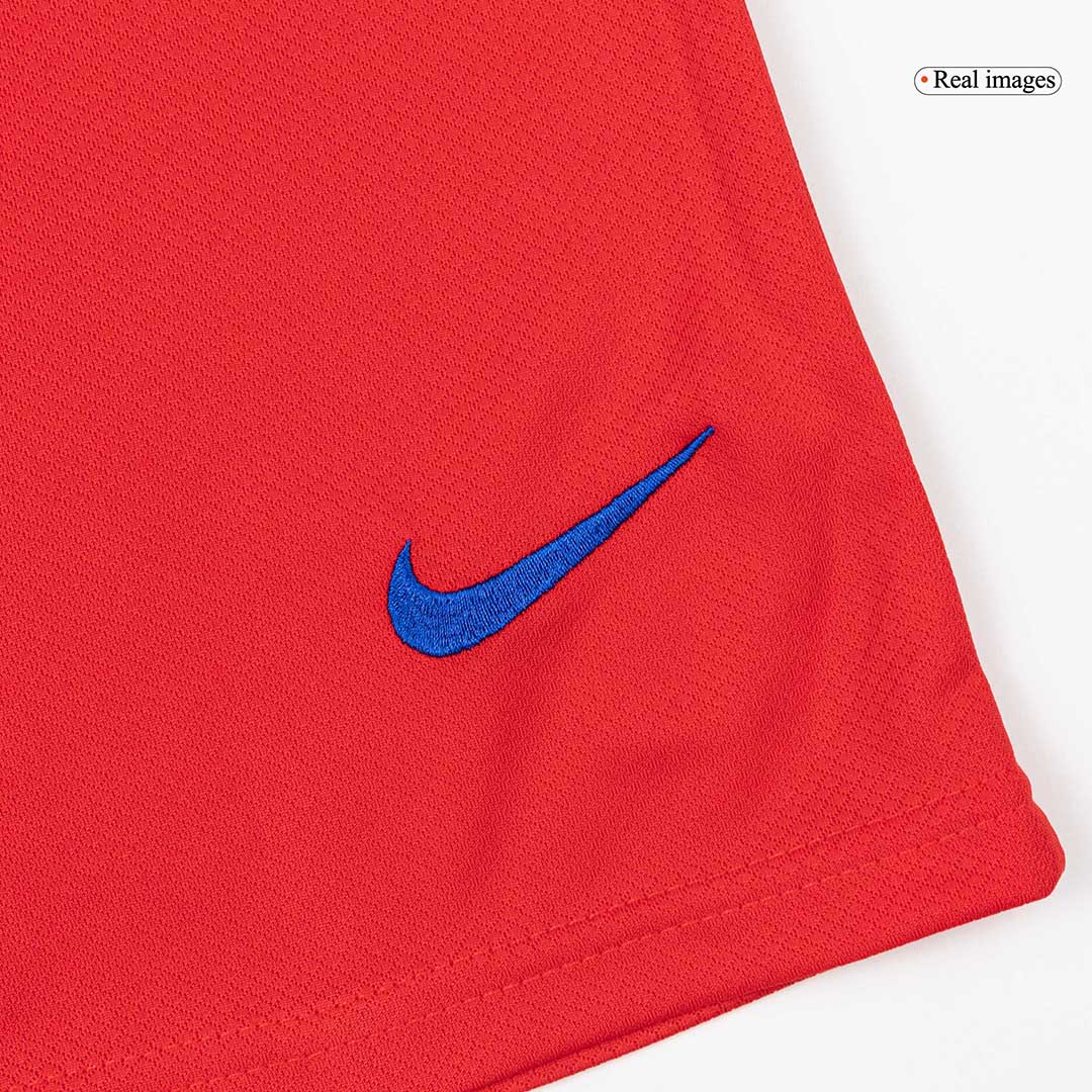 Kid's PSG Third Soccer Jersey Kit(Jersey+Shorts) 25/26 Red - gojersey