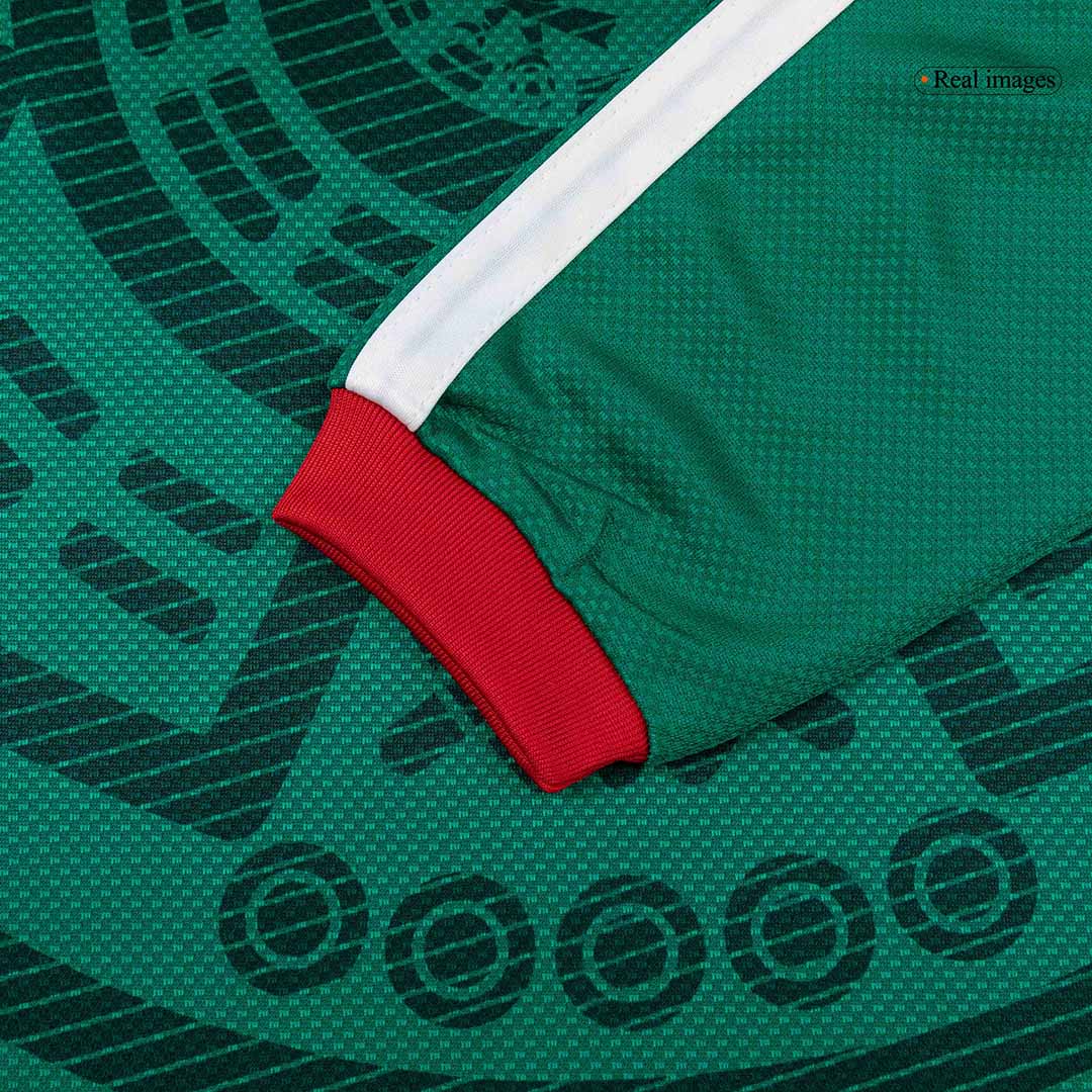 Mexico Long Sleeve Home Soccer Jersey 2026 - gojersey