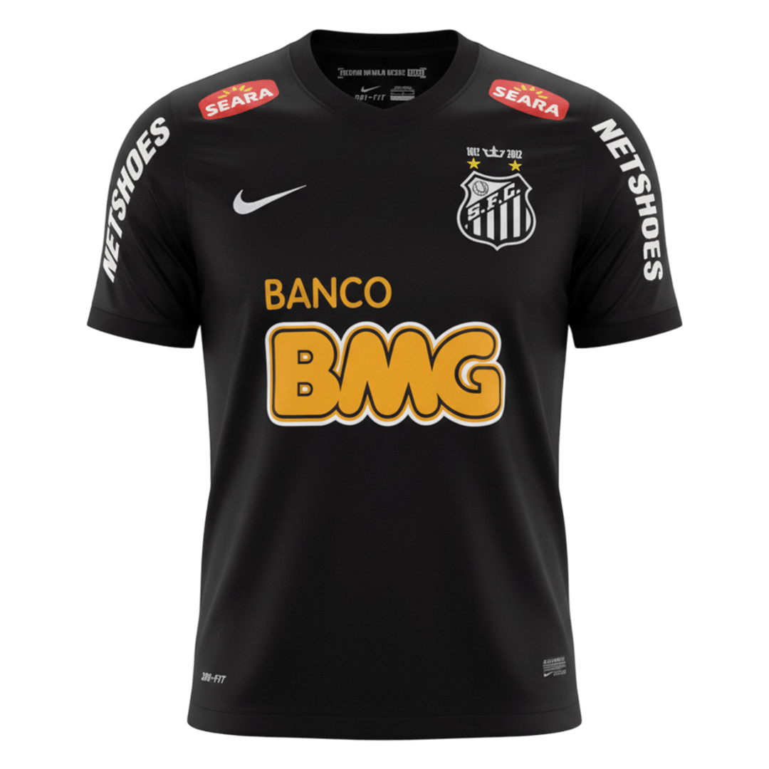 Santos FC Away Soccer Jersey Retro 2011/12 - gojersey