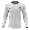 England Long Sleeve Home Soccer Jersey 2026 - gojersey