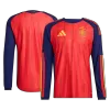 Spain Long Sleeve Home Soccer Jersey 2026 - gojersey