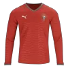 Portugal Long Sleeve Home Soccer Jersey 2026 - gojersey