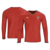 Portugal Long Sleeve Home Soccer Jersey 2026 - gojersey
