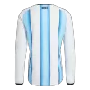 Argentina Long Sleeve Home Soccer Jersey 2026 - gojersey