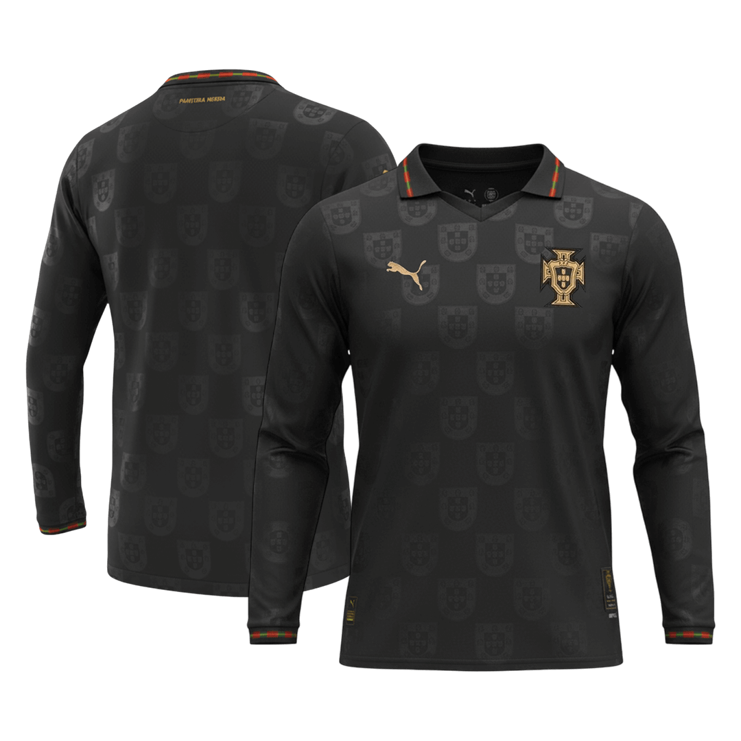 Portugal Long Sleeve Soccer Jersey 2026 - gojersey