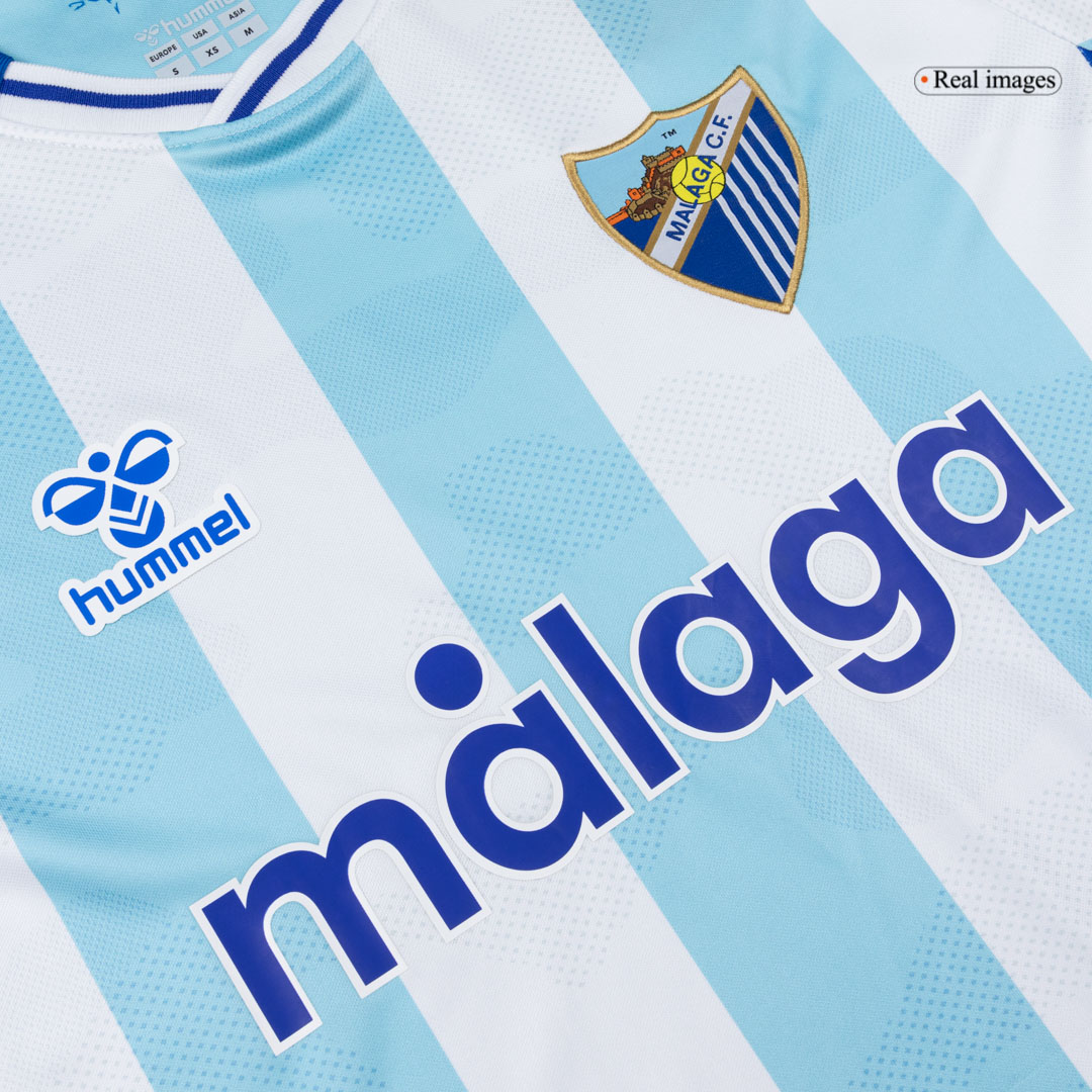 Malaga Home Soccer Jersey 2025/26 - gojersey