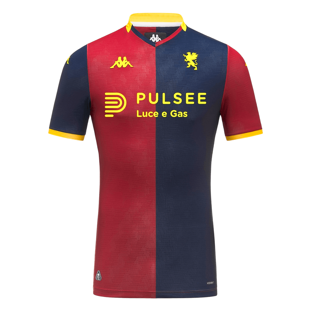 Genoa CFC Home Soccer Jersey 2025/26 - gojersey