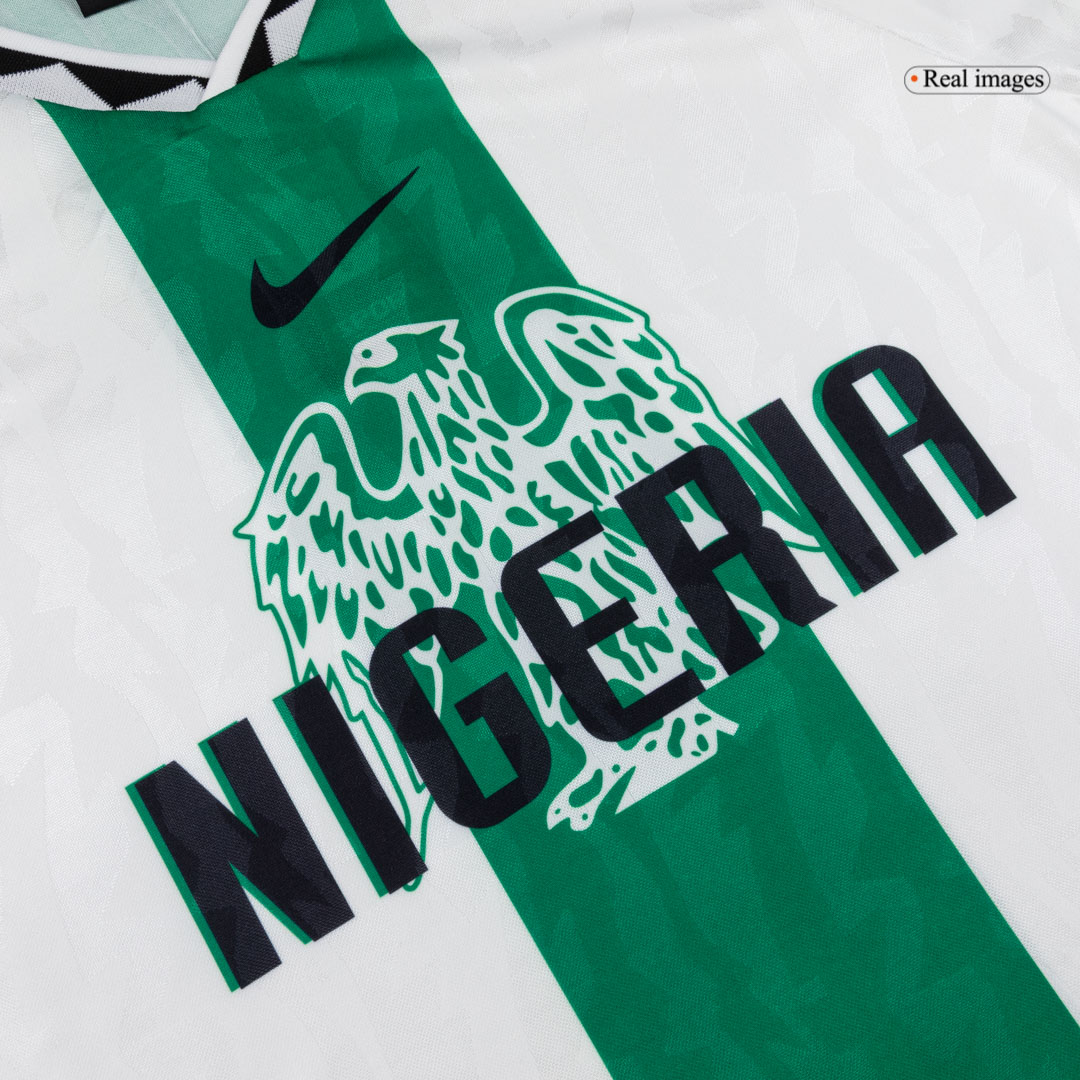 Nigeria Away Soccer Jersey Retro 1996 - gojersey
