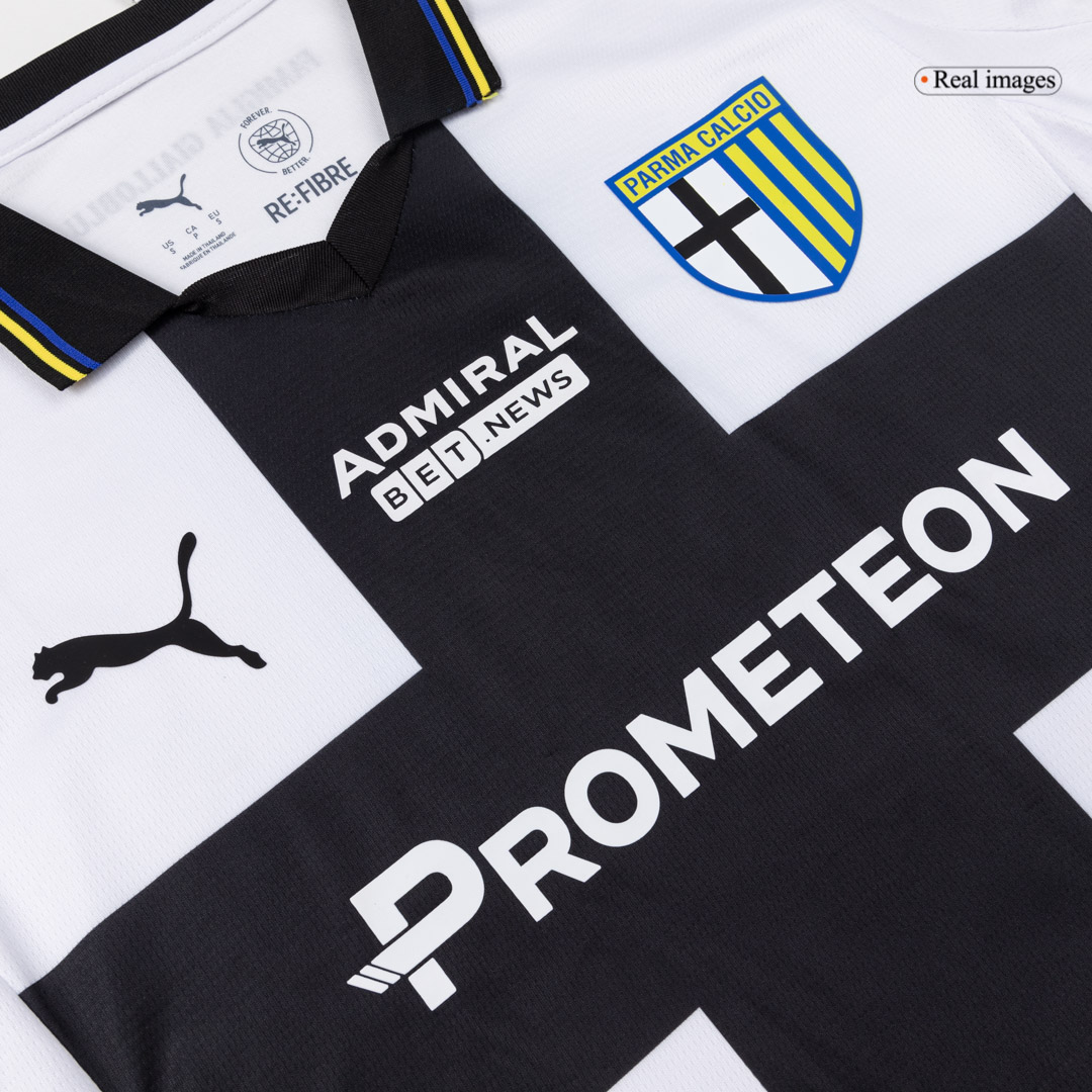 Parma Calcio 1913 Home Soccer Jersey 2025/26 - gojersey
