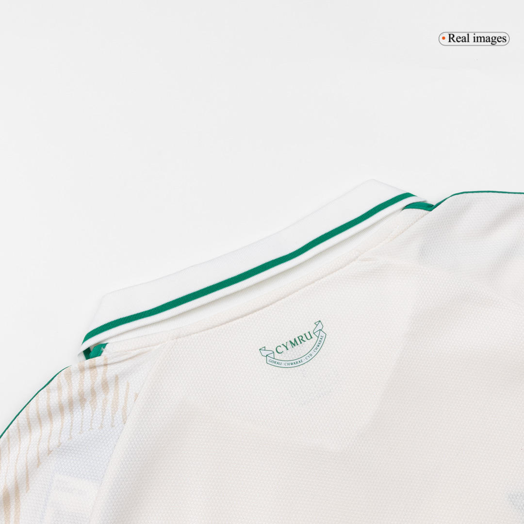 Wales Away Soccer Jersey World Cup 2026 White - gojersey
