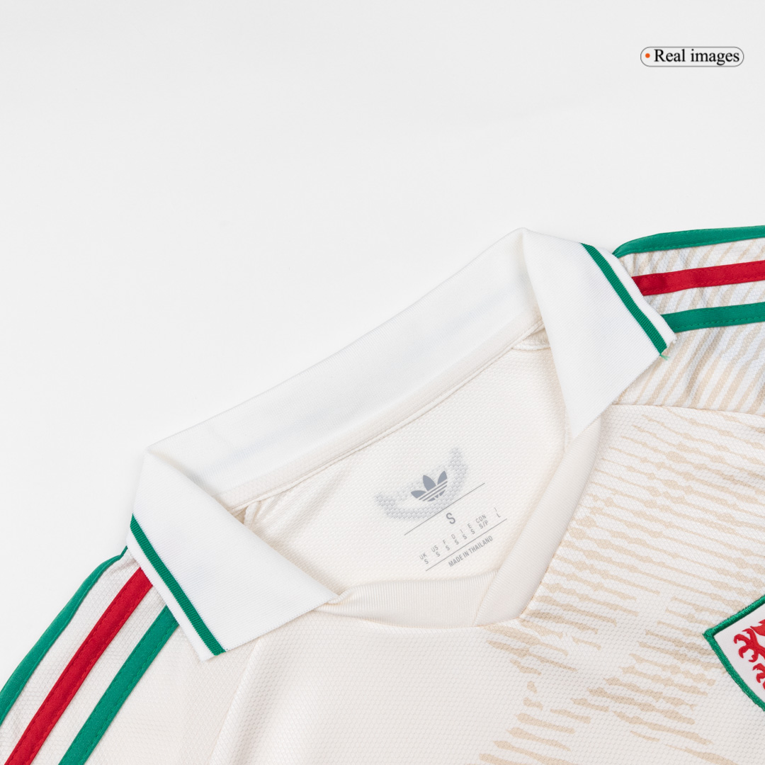 Wales Away Soccer Jersey World Cup 2026 White - gojersey