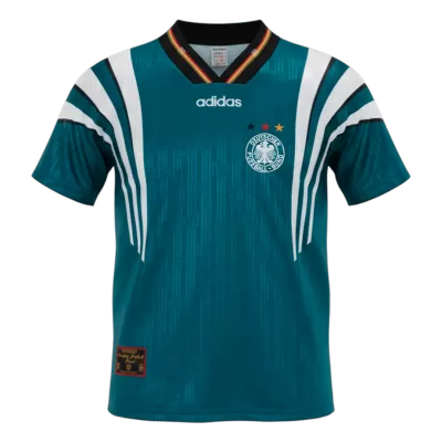 Germany Away Soccer Jersey Retro 1996/97 - gojersey