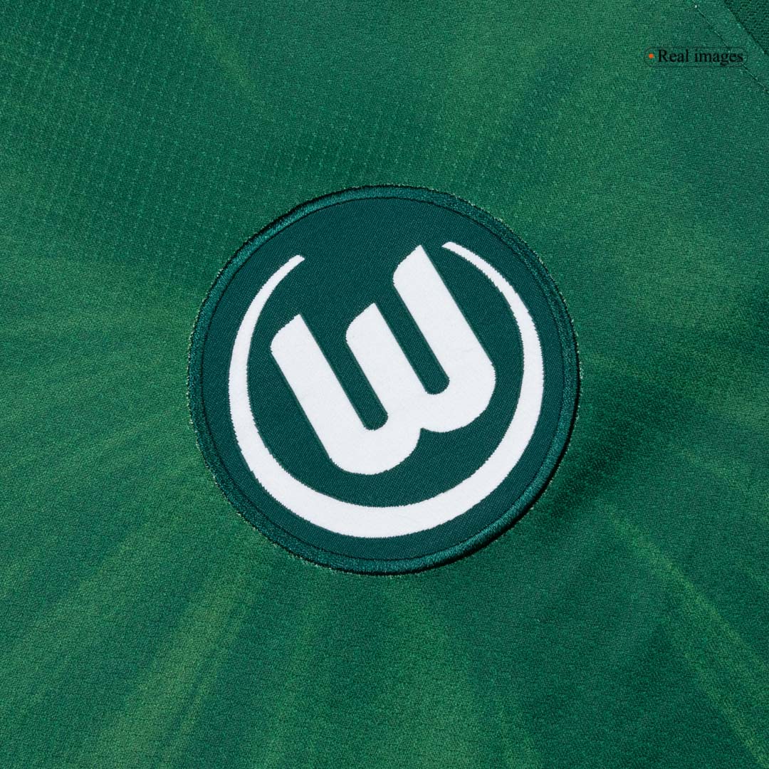 Wolfsburg Home Soccer Jersey 2025/26 - gojersey