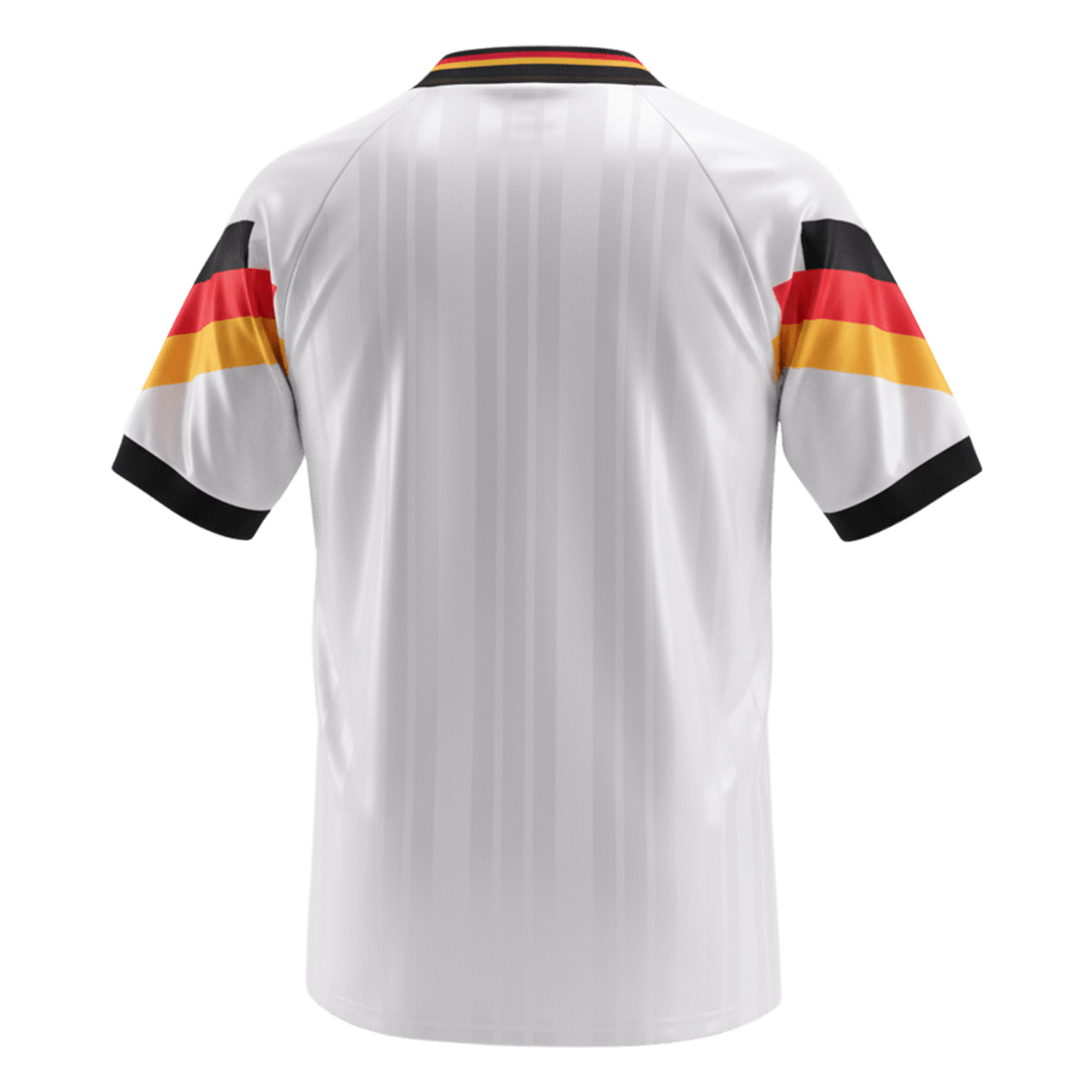 Germany Home Soccer Jersey Retro 1992 - gojersey